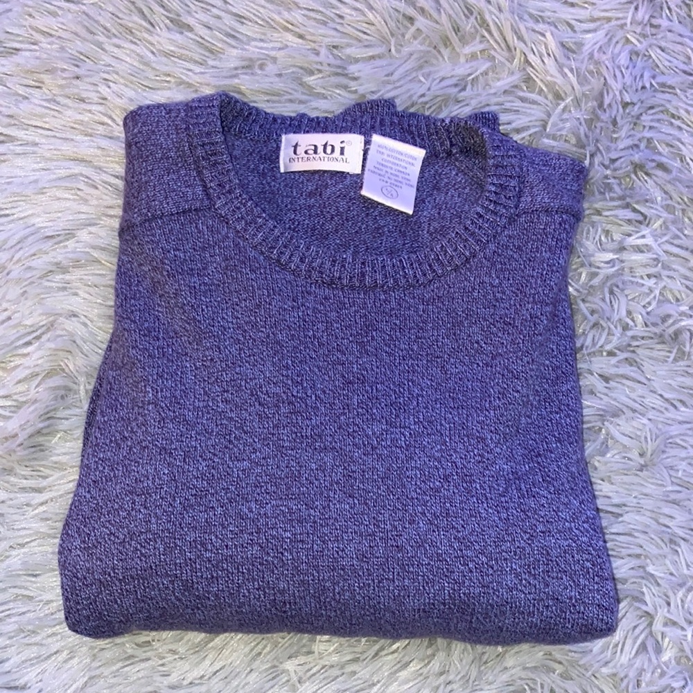 Purple sweater
